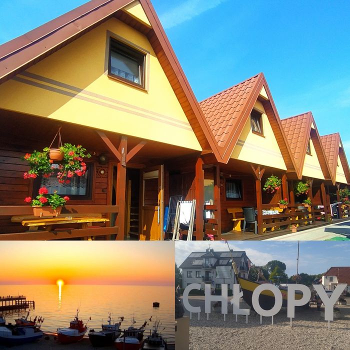 30 m od morza! Domki Letnikowe nad morzem Neptun Chłopy Sarbinowo