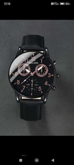 Zegarek męski klasyczny Nowy elegancki z baterią