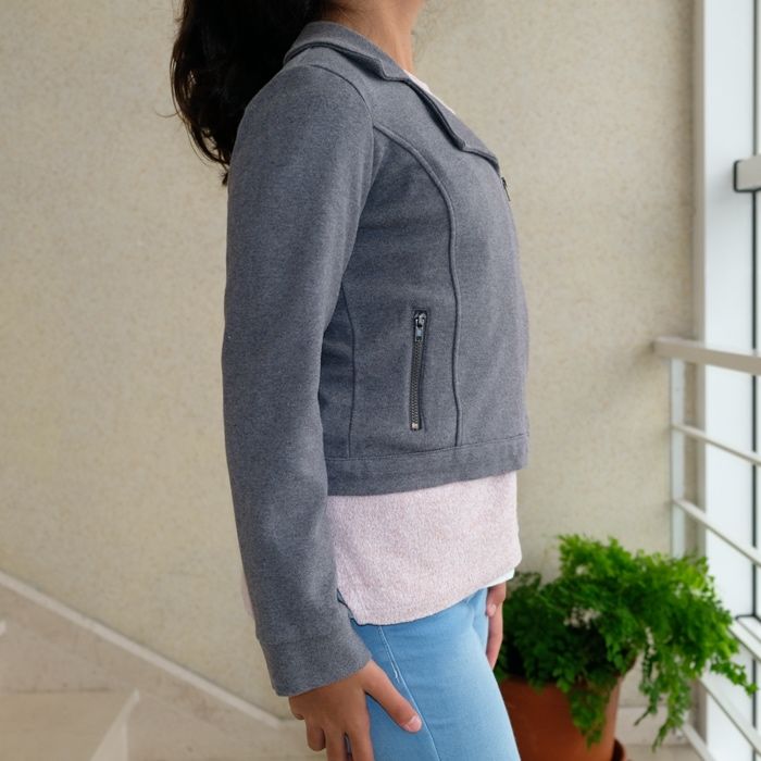 Casaco, tipo jaqueta, 10 anos, 138cm