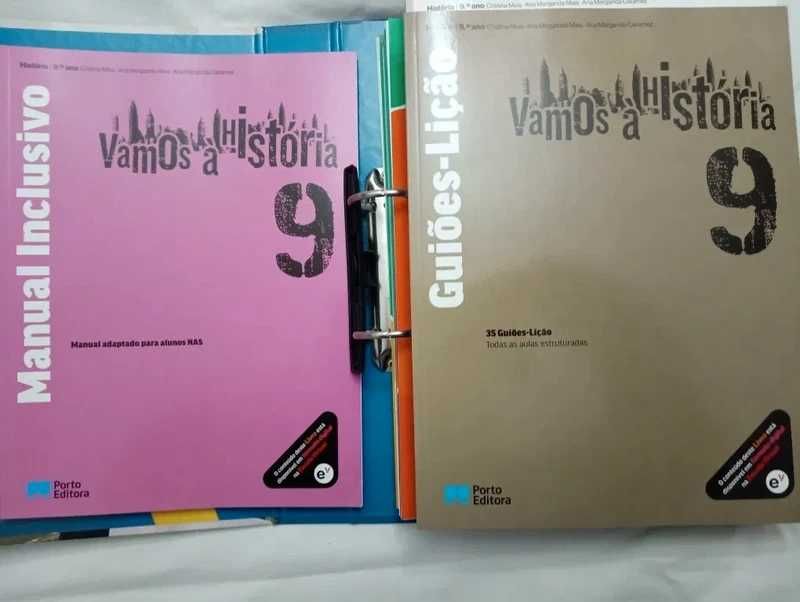 Vamos à História - 9.º Ano Dossier do professor completo.