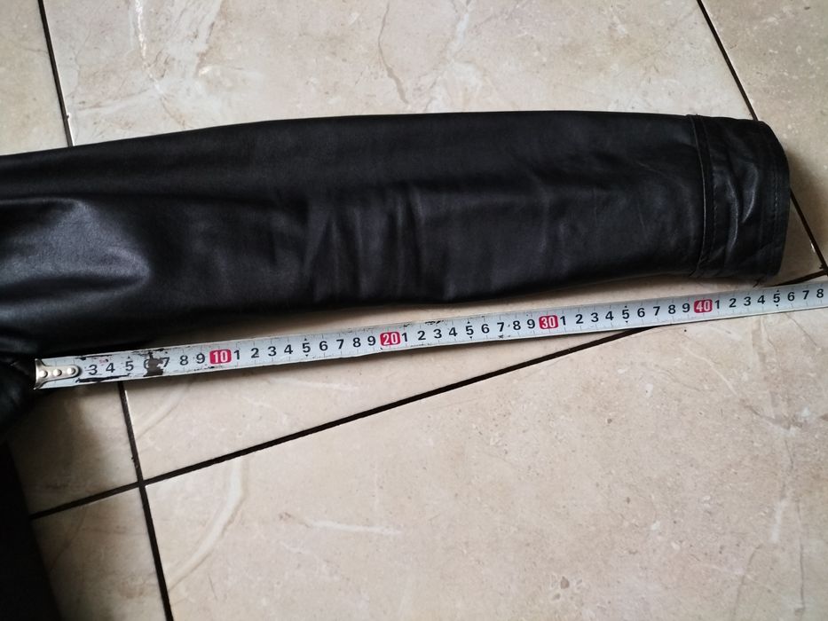 Kurtka ramoneska skórzana