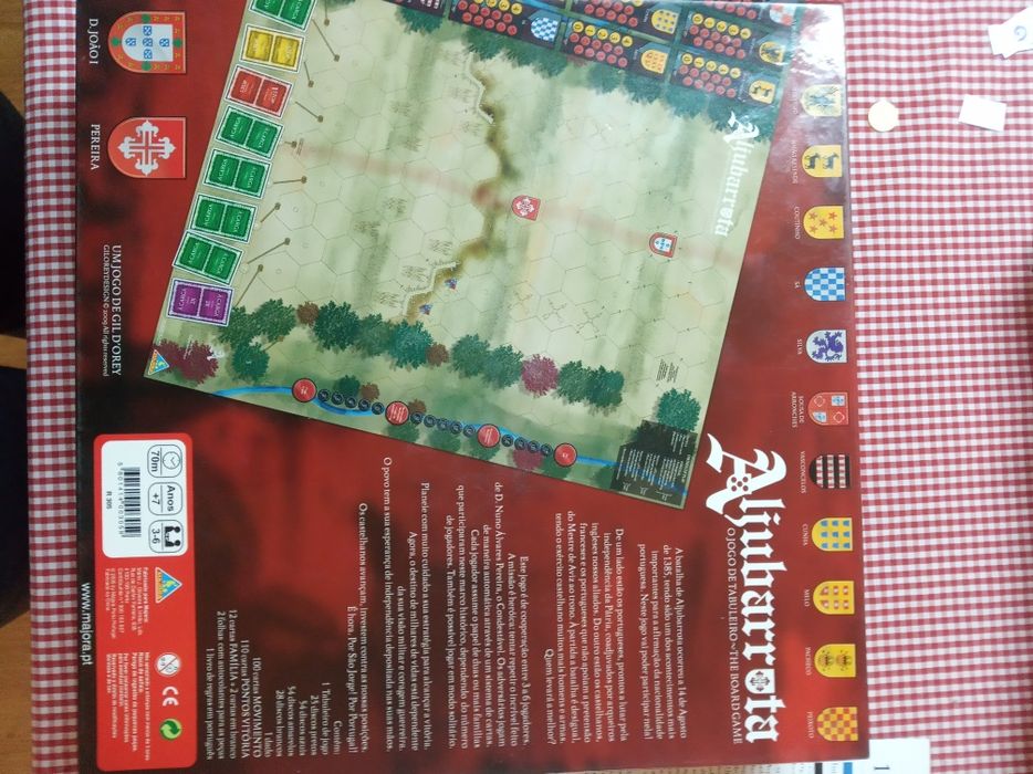 Aljubarrota, jogo de mesa