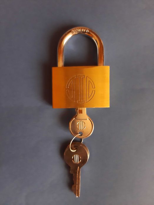 Cadeado em latão