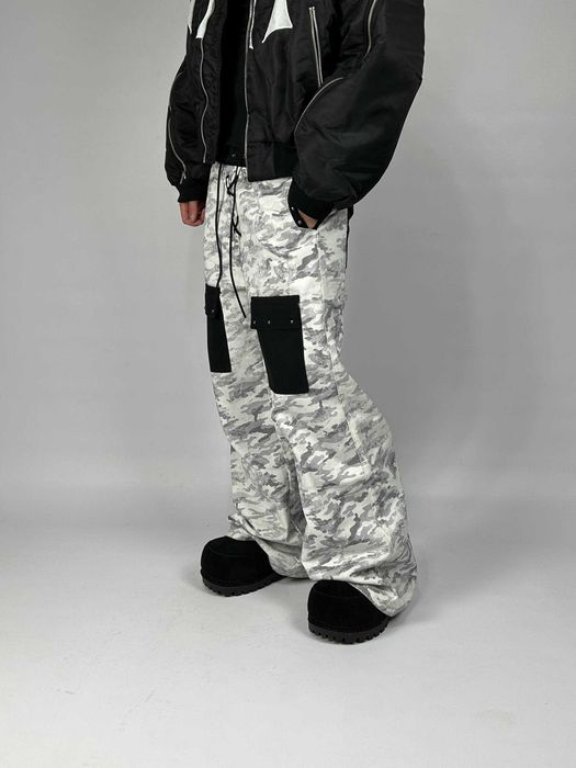 Штани сірі камо камуфляж camo pants archive архив кастом штаны джинсы