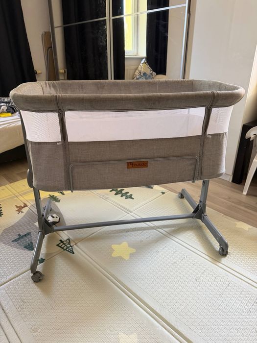 Łóżeczko dziecięce dostawne składane turystyczne niemowlęce Nukido 0-5m 9kg