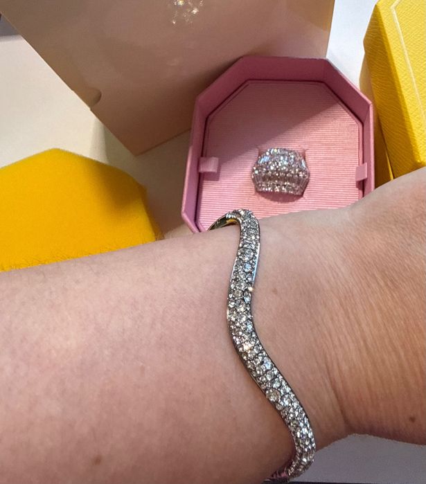 Оригінальний браслет Swarovski heart