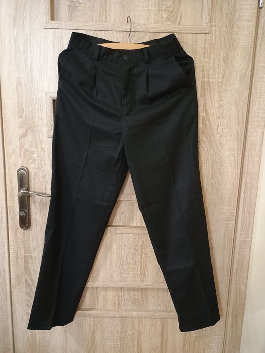 Spodnie garniturowe męskie