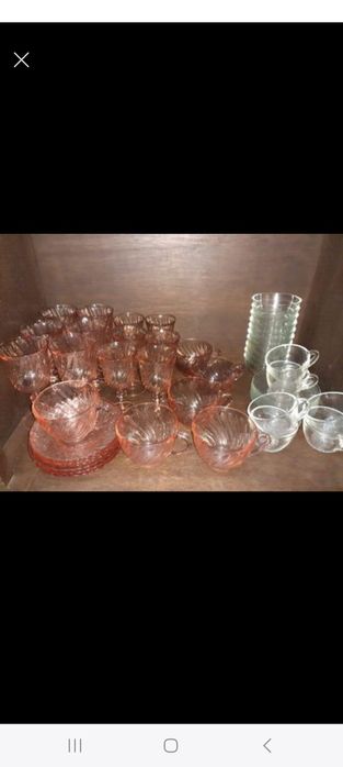 Copos, jarras, pratos decorativos limoges