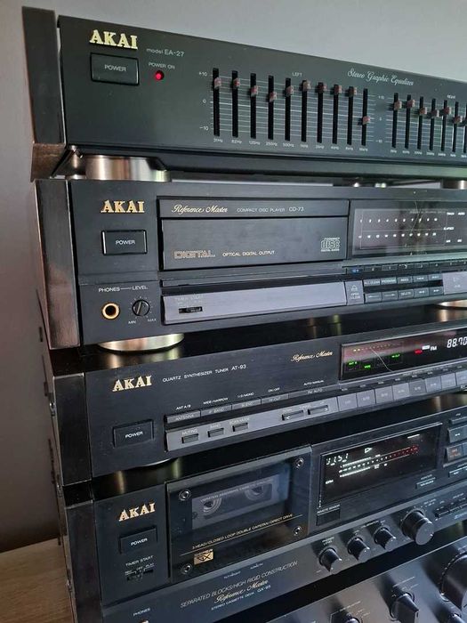 Wieża Zestaw AKAI Reference Master  AT-93 CD-73 EA-27 / Sprzedam !!!