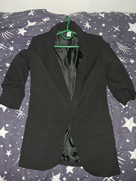 Піджак чорний унісекс