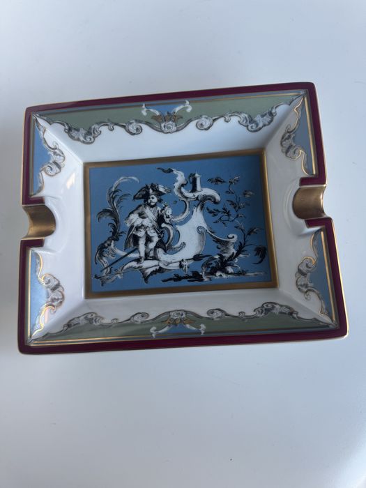 Cinzeiro Bernardaud Limoges France – Coleção "Rocaille" (Raro)