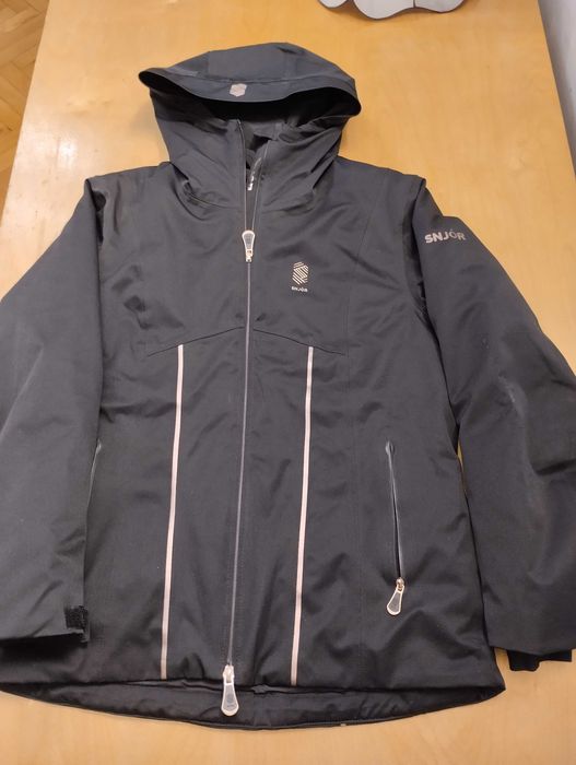 Norweska kurtka narciarska SNJOR damska z kapturem