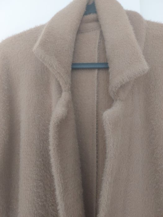 Płaszcz alpaka carmel