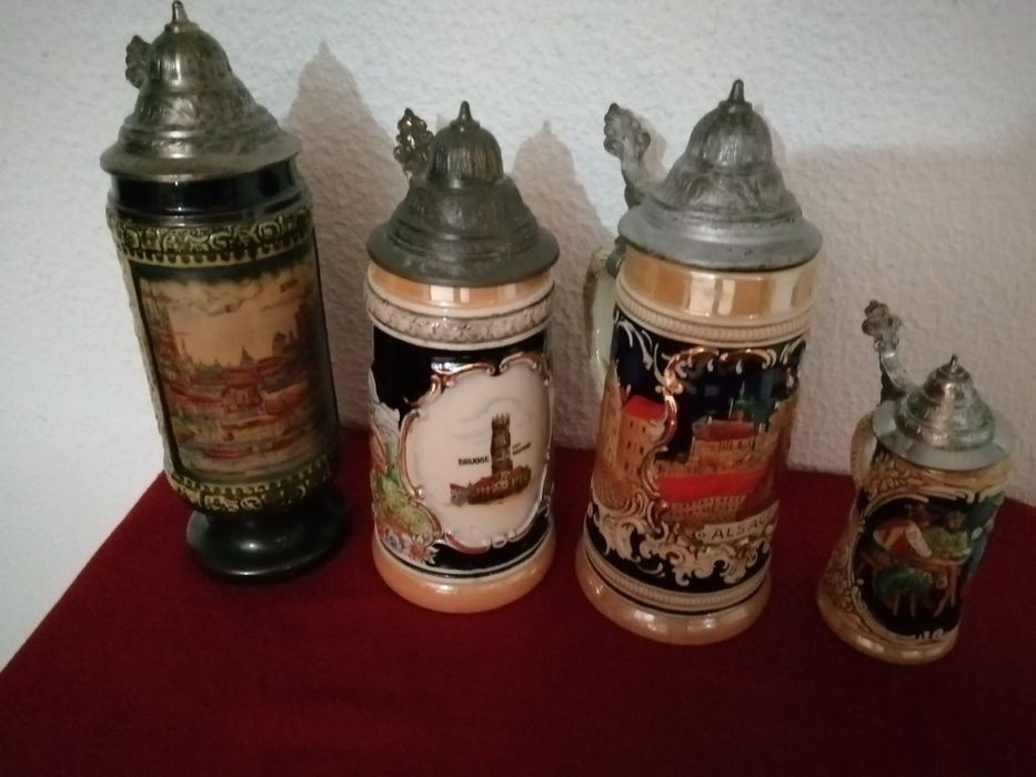 Lote de 4 Canecas Alemaes por 45 euros