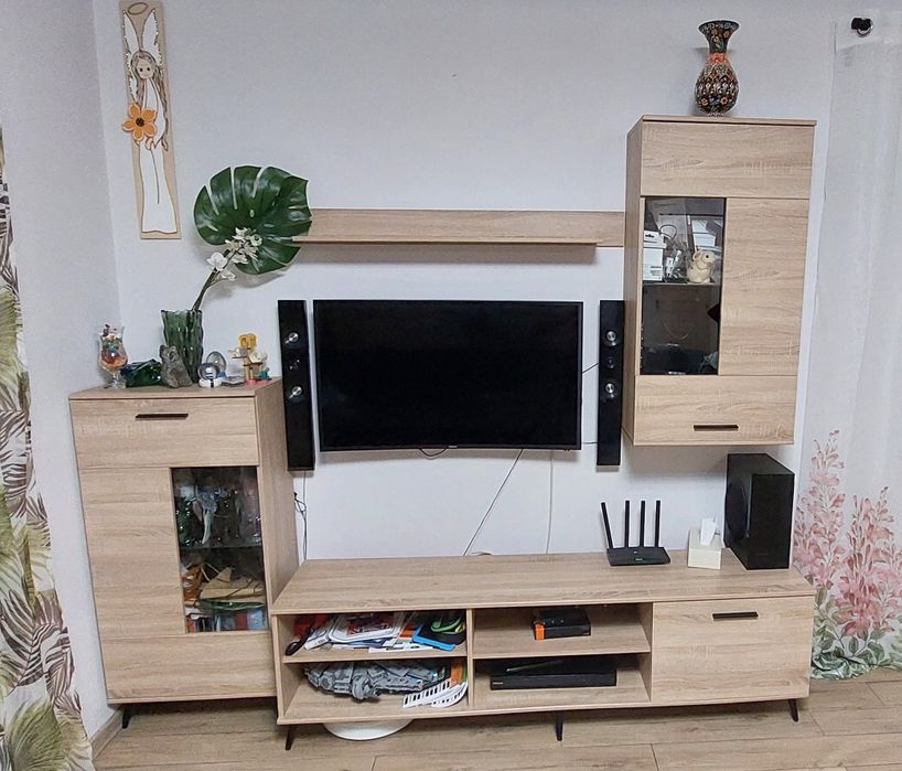 Meblościanka dąb sonoma