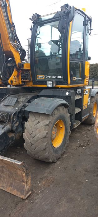 Jcb hydradig z głowicą engocon