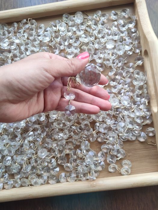 Peças de cristal para candeeiros