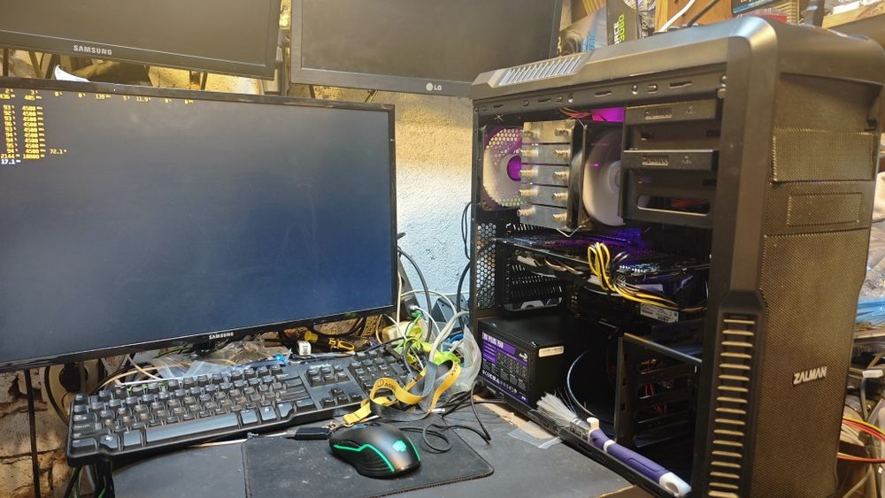 KOMPUTER gamingowy i7 7700K + GTX 1080 | 16 GB RAM | m.2 256gb HDD 500gb