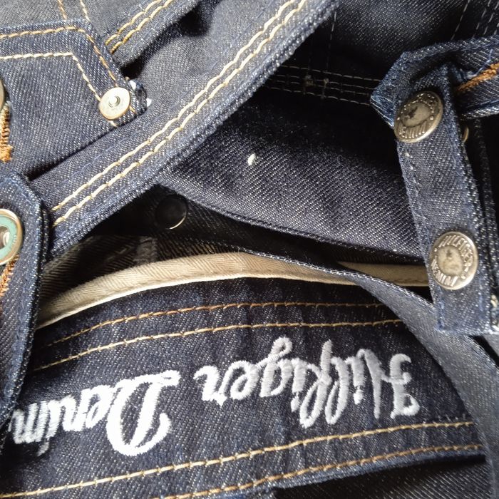 Hilfiger Denim ogrodniczki nogawki 3/4 r S/M stan bdb
