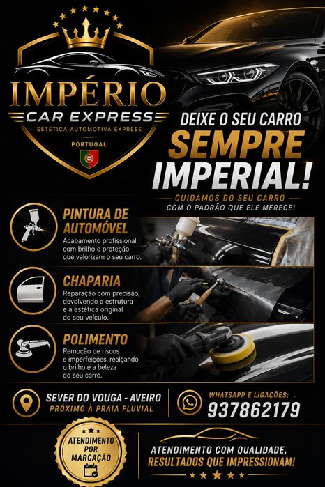 Promoção de inauguração Polimento apartir de 100,00 €