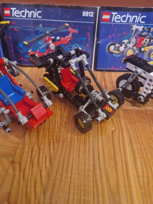 Lego technic pięć zestawów