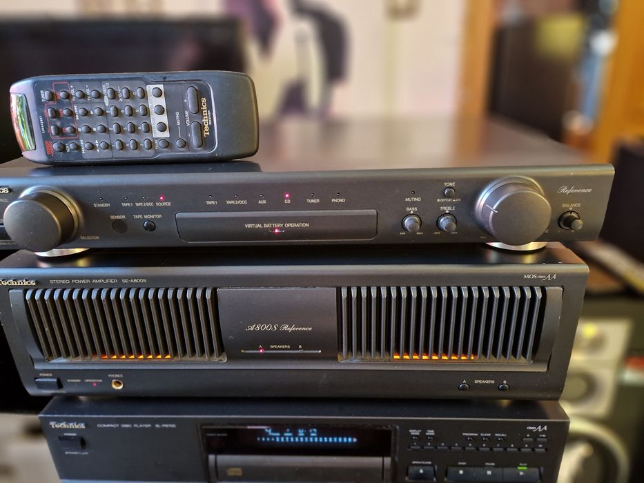 Wzmacniacz Technics A800S ,SU C800U,pilot