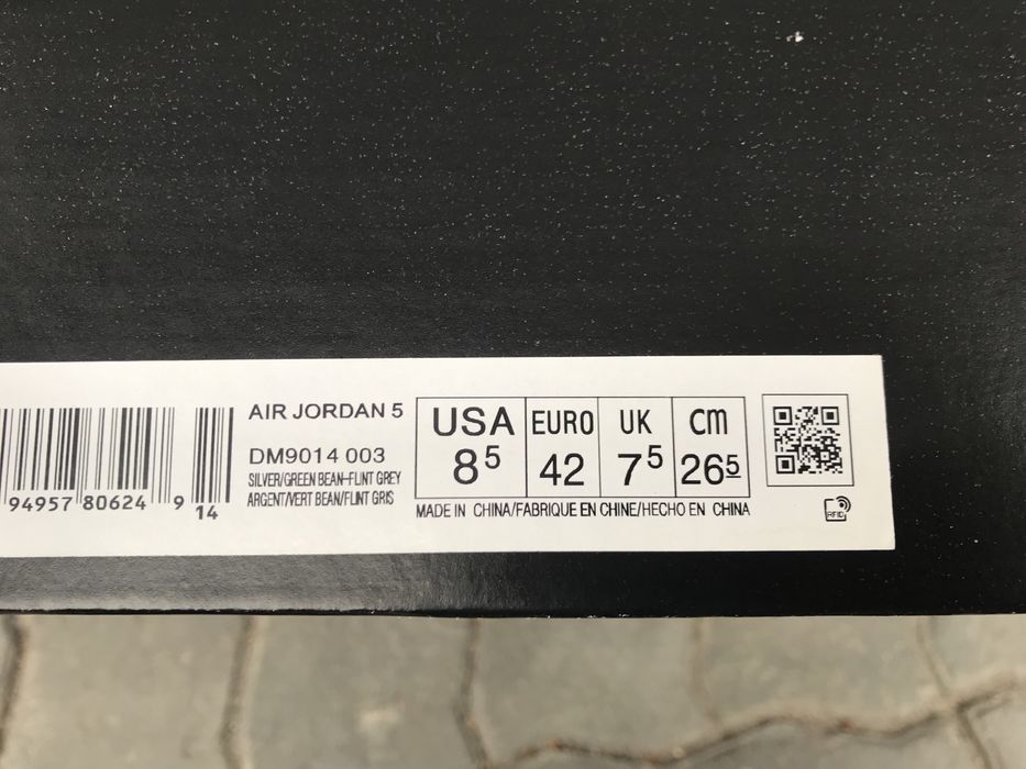 Jordan 5 Retro Green Bean 41-45