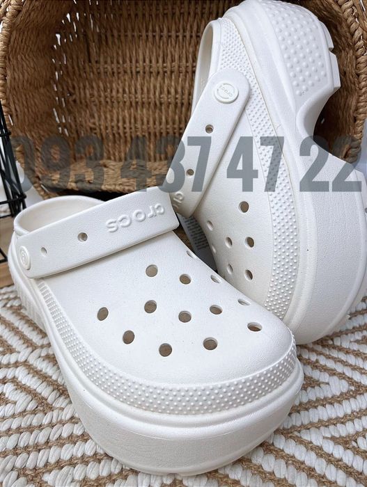Stomp Clog на Платформі Жіночі Крокси Сабо Усі розміри Crocs Crocs