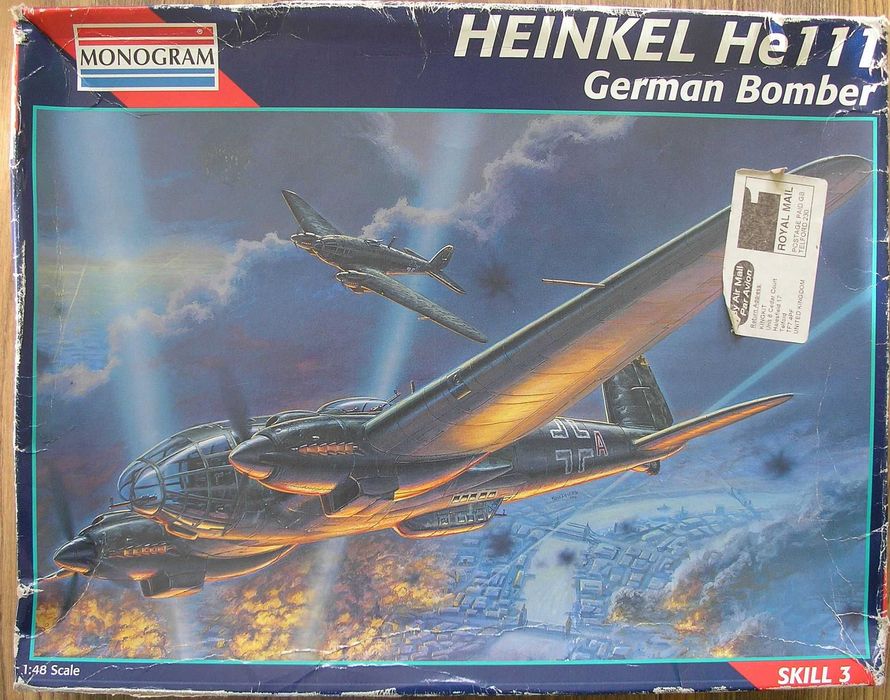 Heinkel He 111 - MONOGRAM (Revell) - 1:48 - plus Aires