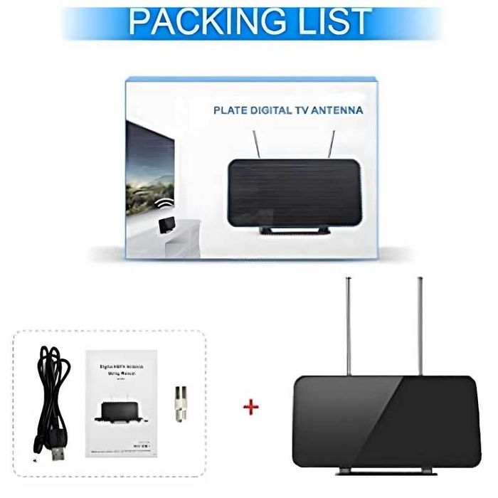 Antena cyfrowa TV Plate Model: AN-3001