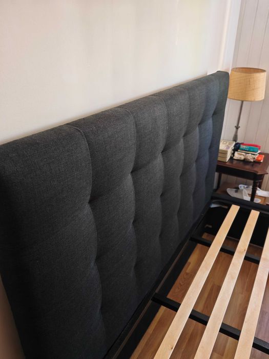 Cama JOM LYON com colchão ortopédico jom