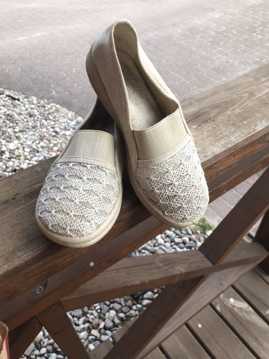 Buty z materiału