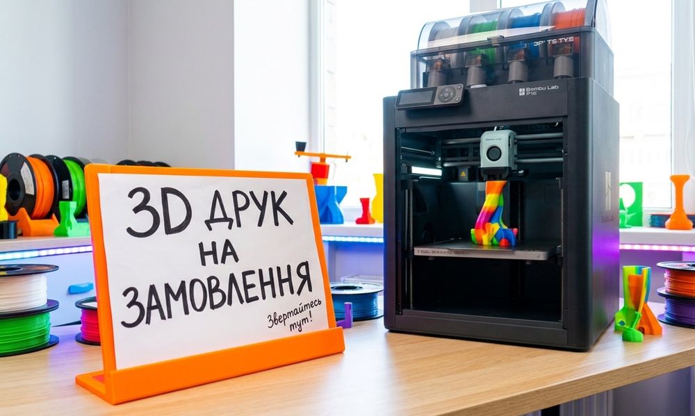 3Д друк  друкую різні речі