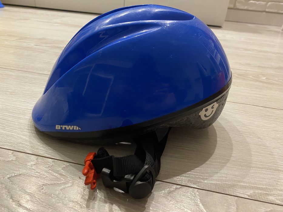 Kask BTWIN kid edition Decathlon rozmiar 47-53 cm