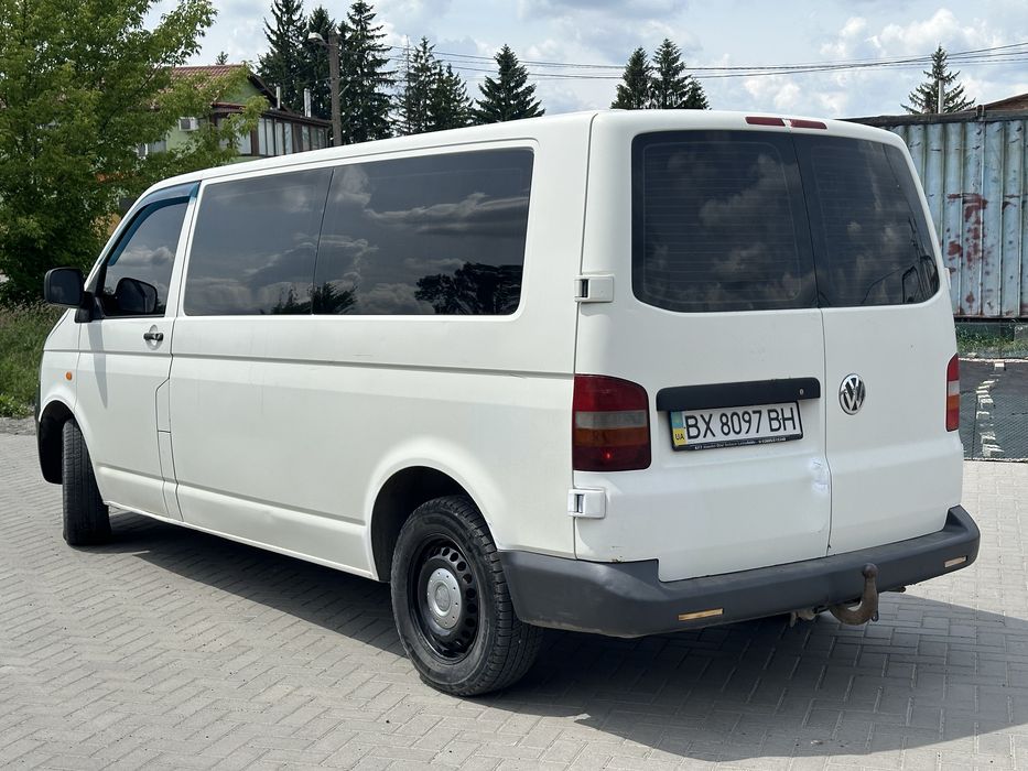 Продам Volkswagen Transporter T5 2.5tdi 6-ти ст, довга база, пасажир