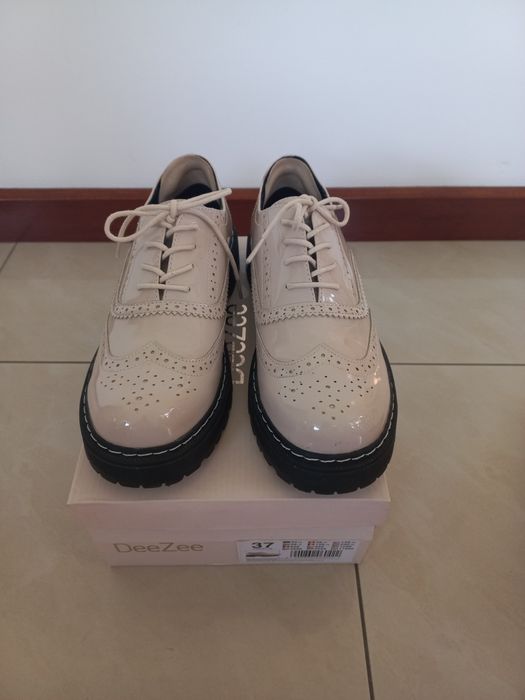 Bladoróżowe sneakersy DeeZee rozm 37 długość wkładki 24,5 cmstan ideal