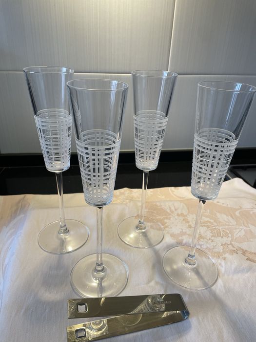 Flutes cristal Burberry