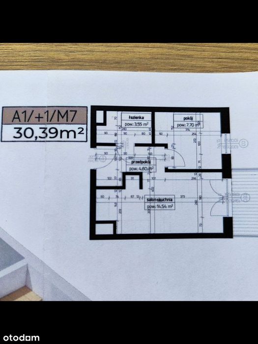 Osiedle architektów 30.42m Balkon Winda Miejsce parkingowe Nowe budown