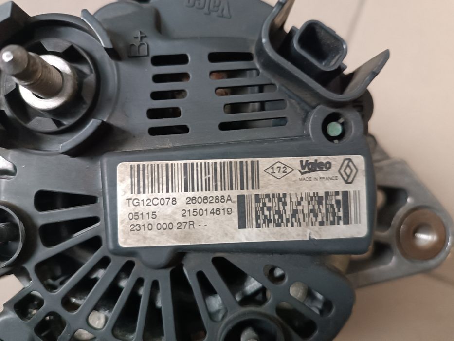 Генератор рено renault captur clio duster fluence  kangoo megane