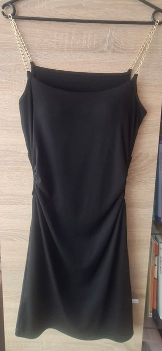 Sukienka letnia czarna uni XS,S,M
