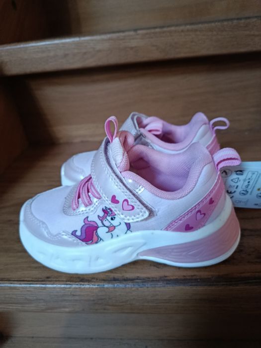 Nowe świecące buty adidasy dla dziewczynki rozm 25 wkładka 16.5cm