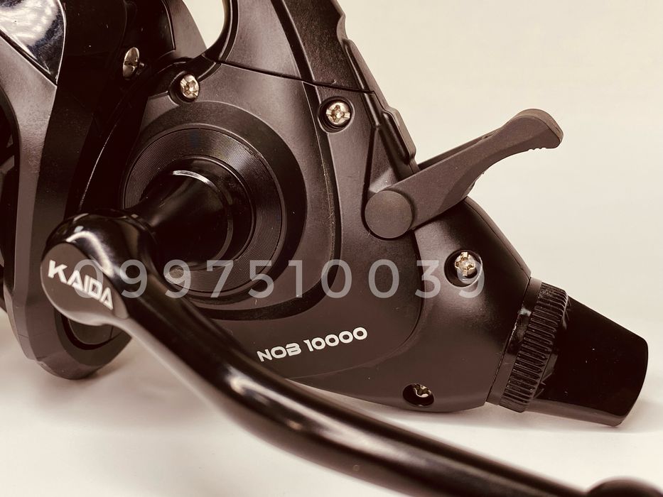 Оригинал! Карповая Катушка Kaida 10000 с байтраннером рыболовная