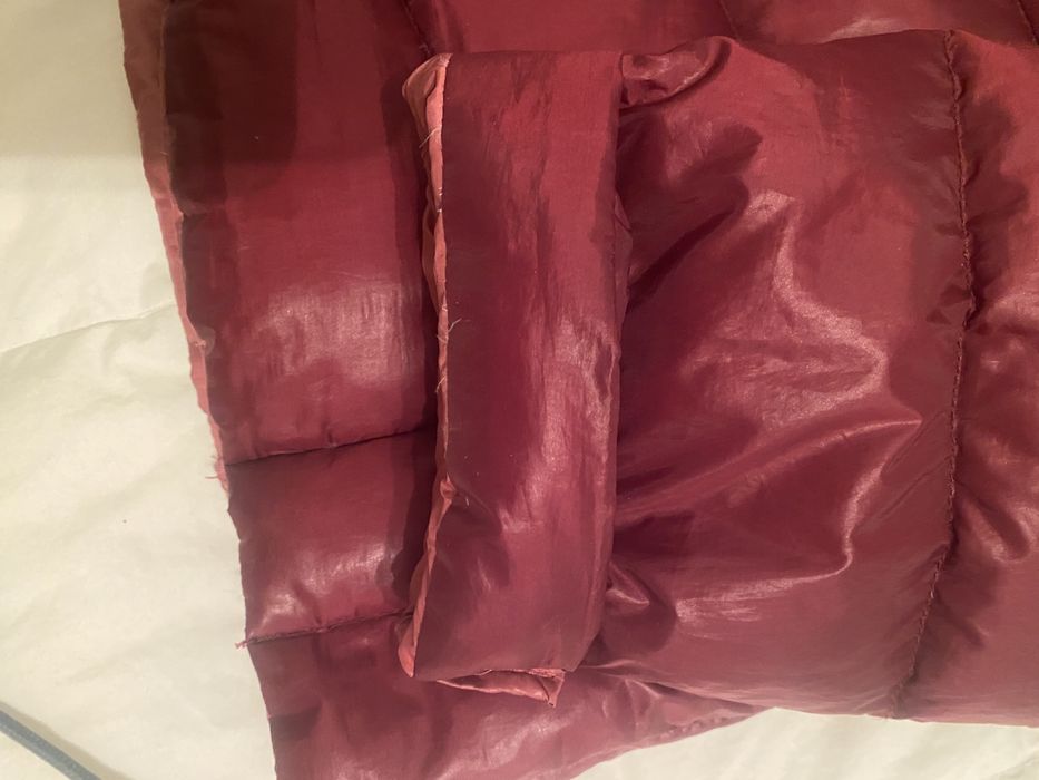 Куртка пуховая бордо