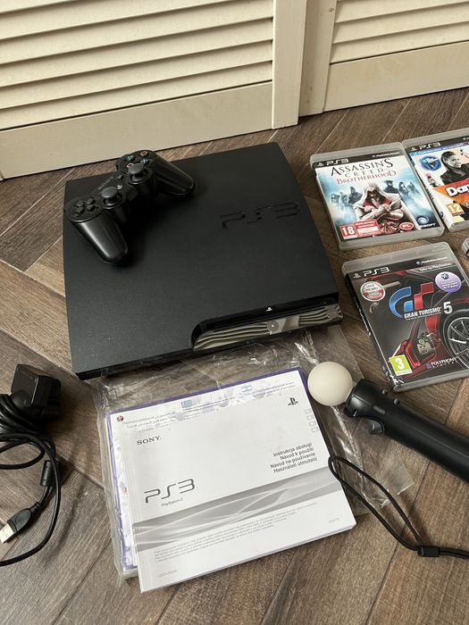 Konsola PS3 z grami