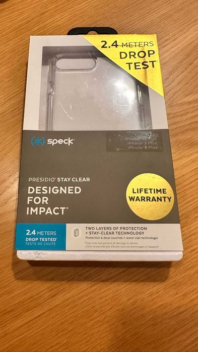 Etui Speck iphone 6s plus, 7 plus, 8 plus bezbarwne
