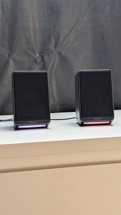 Colunas de Som PC Lenovo Thinkplus TS38 RGB (6W / USB + Jack 3.5mm)