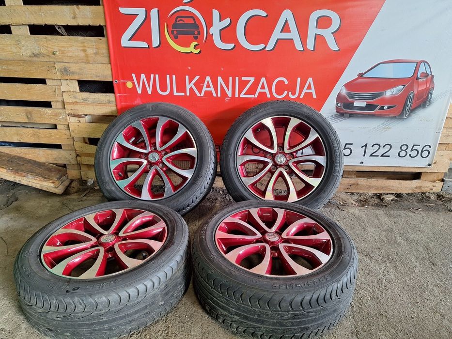 Alufelgi 5x114,3 17 cali ET47 NISSAN Juke NV300 RENAULT Duster koła