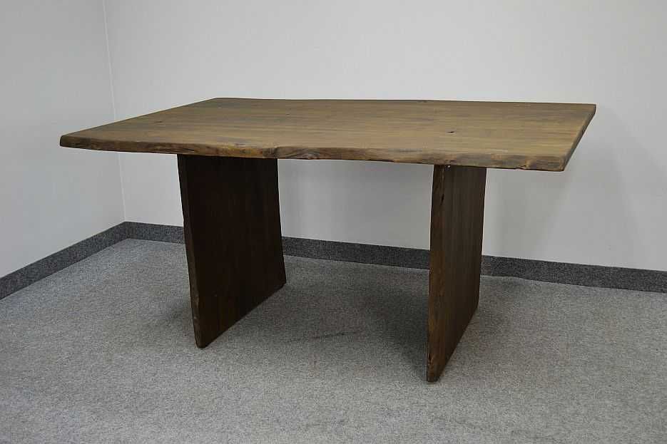 Stół 160x100 cm, drewno akacji, seria LIVE EDGE, II gat. -55%