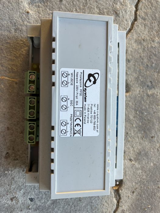 Przelacznik zasilania wybor zasilania