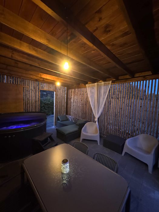 Domek na wyłączność sauna, jacuzzi, domek z balią prywa